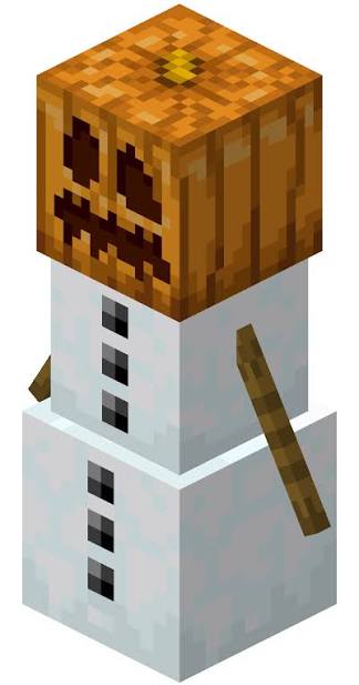 Golem de neige pet